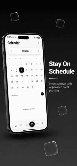 KAI AI — stay on schedule with smart calendar