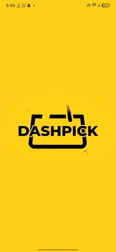 DashPick Splash