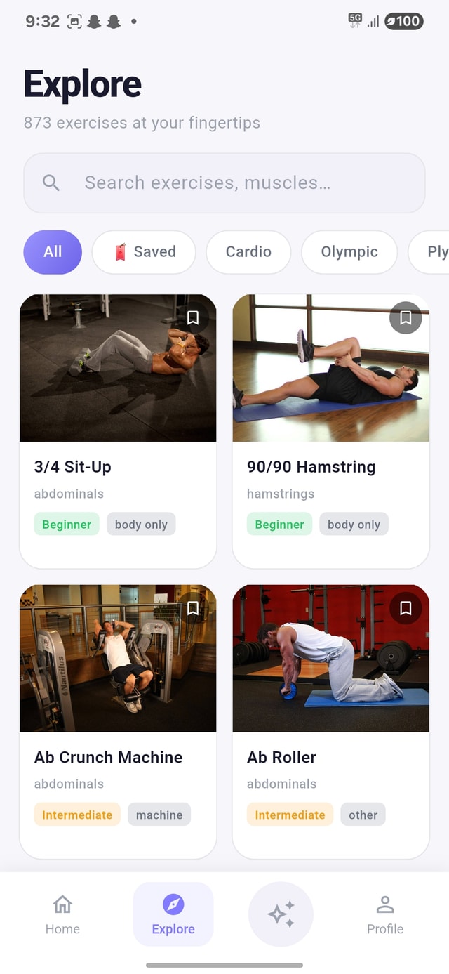 Explore 873+ exercises
